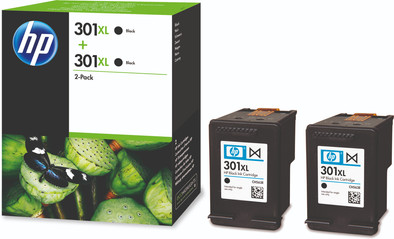 HP 301XL Cartridges Zwart Duo Pack is nooit meer leverbaar