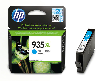 HP 935XL Cartridge Cyaan is nooit meer leverbaar