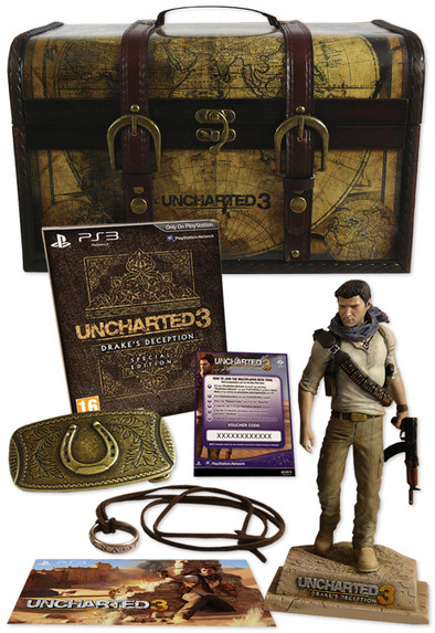 Uncharted 3: Drake's Deception Explorer Edition is nooit meer leverbaar