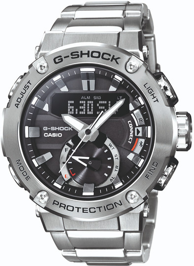 Casio G-Shock G-Steel GST-B200D-1AER Zilver is nooit meer leverbaar