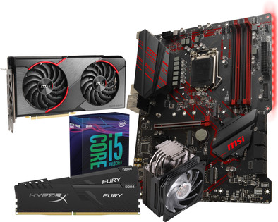 Intel Basic Upgrade Kit + MSI RX 5500 XT 8G is nooit meer leverbaar