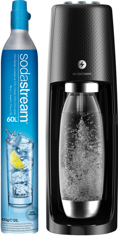 SodaStream Spirit One Touch Black | Coolblue | Sparkling