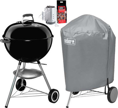 Weber Barbecuepakket Original Kettle 57 cm is nooit meer leverbaar