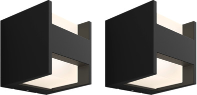 Philips Hue Fuzo Wandlamp Up/Down Buiten Duo Pack is nooit meer leverbaar