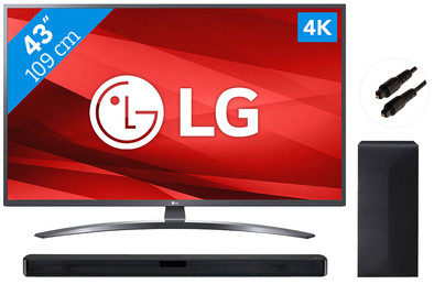 LG 43UM7400 + Soundbar is no longer available