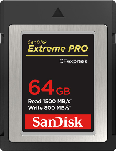 SanDisk CF Express Extreme Pro 64GB Type B is no longer available