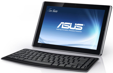 Asus Eee Slate B121 + Bluetooth toetsenbord QWERTY is nooit meer leverbaar