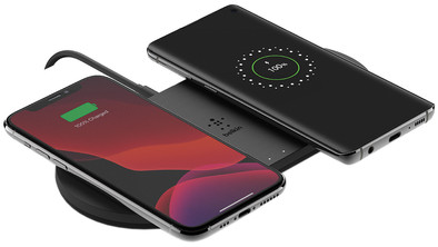 Belkin BoostCharge Dual Draadloze Oplader 10W Zwart is nooit meer leverbaar