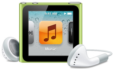 Apple iPod Nano 8 GB Groen (6G) is nooit meer leverbaar