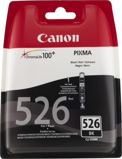 Canon CLI-526 Cartridge Fotozwart is nooit meer leverbaar