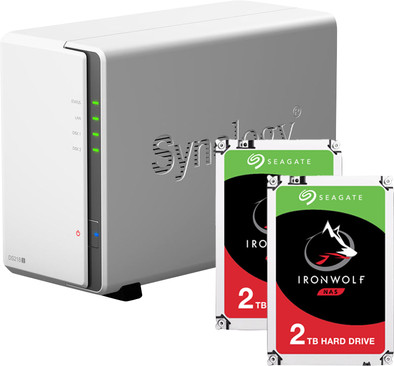 Synology DS218J + 4 TB is nooit meer leverbaar