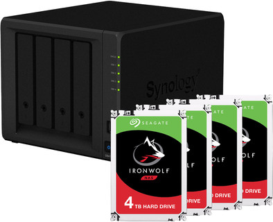 Synology DS418 + 16 TB is nooit meer leverbaar