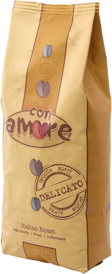 Caffe Con Amore Delicato koffiebonen 1 kg is nooit meer leverbaar
