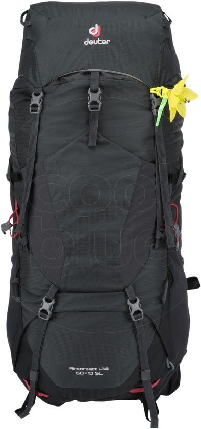 Deuter Aircontact Lite 60L + 10L Graphite/Black - Slim Fit