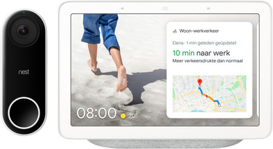 Google Nest Hello + Google Nest Hub Chalk is nooit meer leverbaar