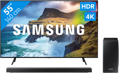 Samsung QE55Q70R - QLED + Soundbar is nooit meer leverbaar