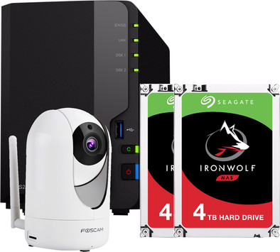 Indoor surveillance package - Synology DS218+ with 8TB is no longer available