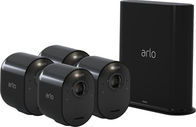 Arlo Ultra 4K Zwart 4-Pack is nooit meer leverbaar