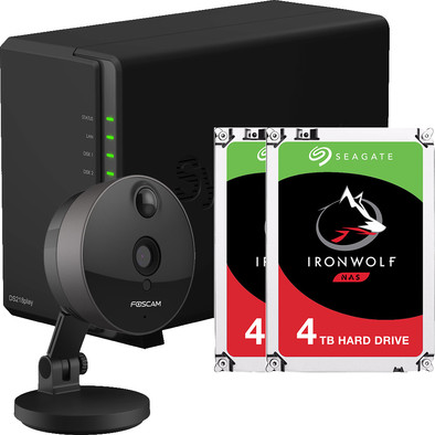 Indoor surveillance package - Synology DS218play with 8TB is no longer available