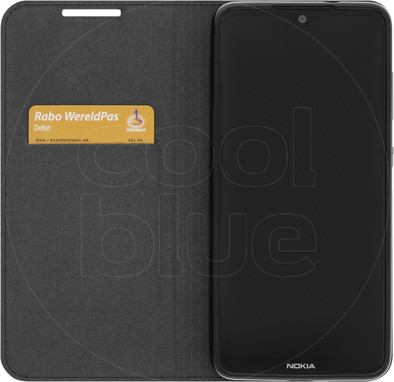 Nokia Slim Entertainment Nokia 6.2/7.2 Book Case Zwart is nooit meer leverbaar