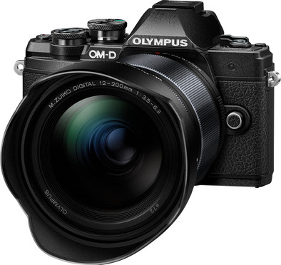 Olympus OM-D E-M10 Mark III Zwart + 12-200mm f/3.5-6.3 Zwart is nooit meer leverbaar