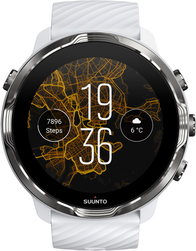 Suunto 7 White/Burgundy | Coolblue | Smartwatches