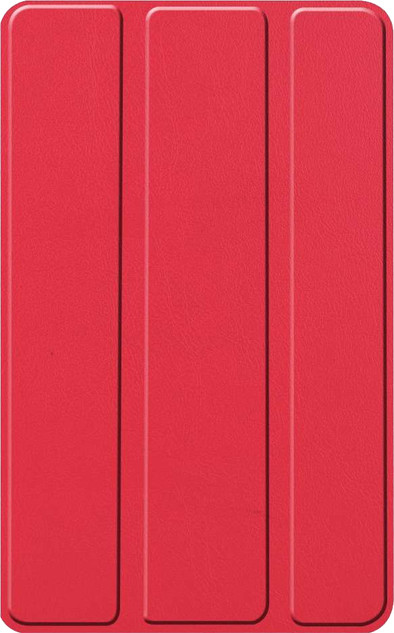 Just in Case Smart Tri-Fold Lenovo Tab M7 Book Case Rood is nooit meer leverbaar