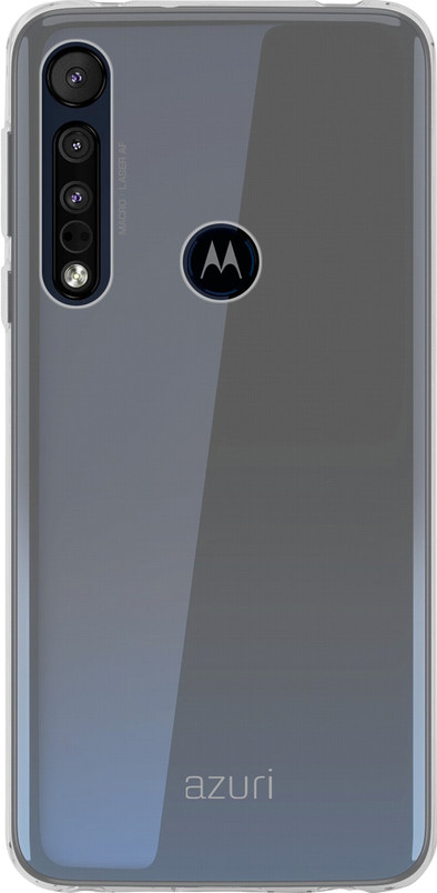 Azuri TPU Motorola One Macro Back Cover Transparant is nooit meer leverbaar