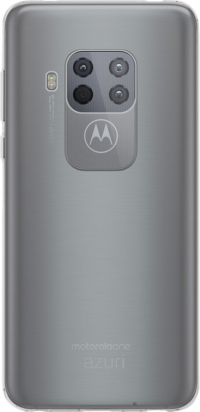 Azuri TPU Motorola One Zoom Back Cover Transparant is no longer available