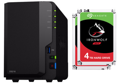 Synology DS218 + 8 TB is nooit meer leverbaar