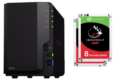 Synology DS218 + 16 TB is nooit meer leverbaar