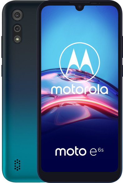 Motorola Moto E6S 32GB Blauw is nooit meer leverbaar