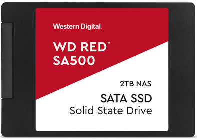 WD Red SA500 SATA SSD 2,5 inch 2TB is nooit meer leverbaar