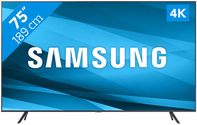 Samsung Crystal UHD 75TU7100 (2020) is nooit meer leverbaar