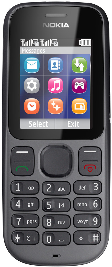Nokia 101 Phantom Black is nooit meer leverbaar