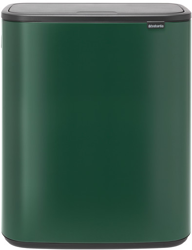Brabantia Bo Touch Bin 2 x 30 Liter Pine Green is nooit meer leverbaar