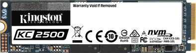 Kingston 250GB KC2500 M.2 SSD is nooit meer leverbaar