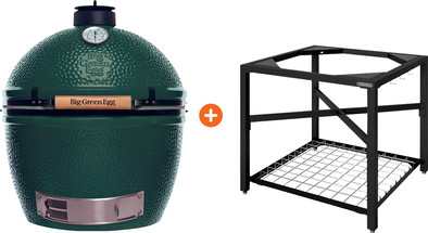 Big Green Egg XL inclusief frame is nooit meer leverbaar