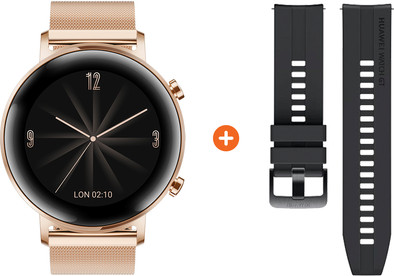 Huawei Watch GT 2 RVS Rose goud 42mm is nooit meer leverbaar
