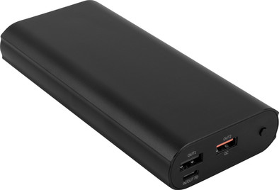 BlueBuilt Powerbank 20.000 mAh Power Delivery 3.0 + Quick Charge 3.0 Zwart is nooit meer leverbaar