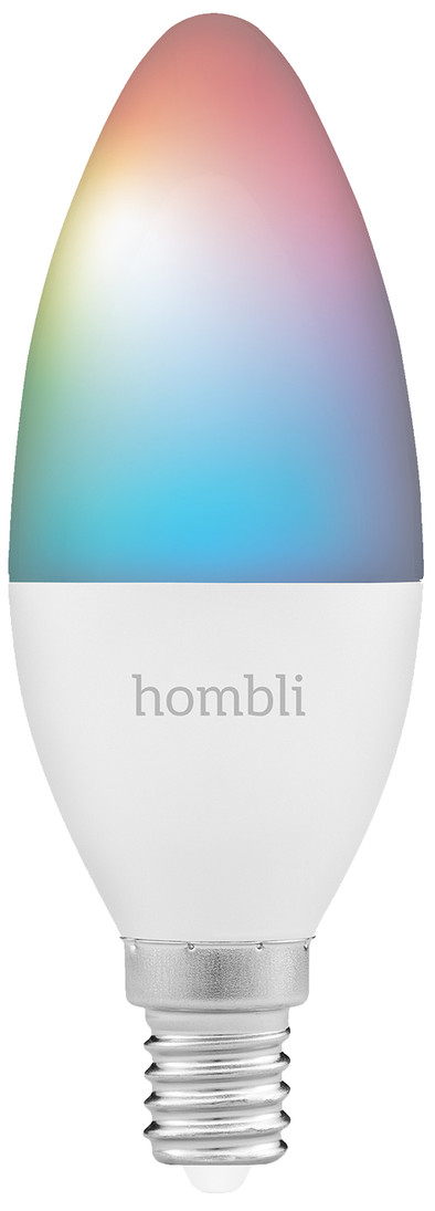 Hombli Smart Bulb E14 dimbaar wit en kleur is nooit meer leverbaar