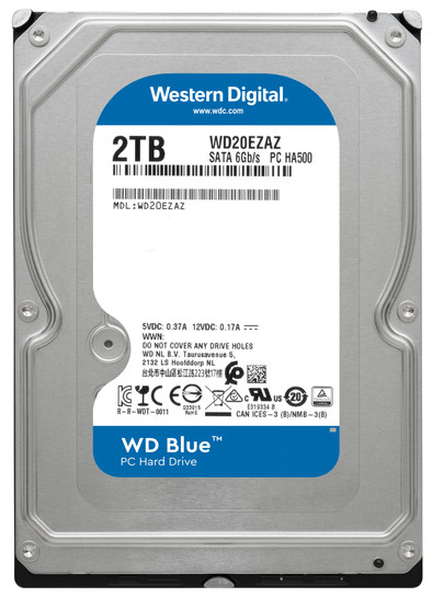 WD Blue WD20EZAZ 2TB is nooit meer leverbaar