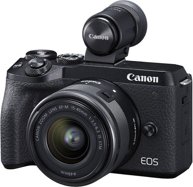 Canon EOS M6 Mark II Black + 15-45mm + EVF-DC2 is no longer available
