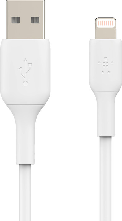 Belkin Usb A naar Lightning Kabel 1m Kunststof Wit is nooit meer leverbaar