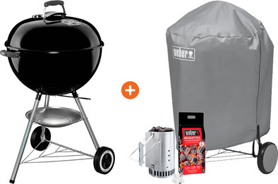 Weber Barbecuepakket Bar-B-Kettle 57 cm is nooit meer leverbaar