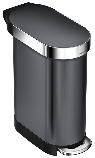 Simplehuman Slim 45 Liter Zwart is nooit meer leverbaar