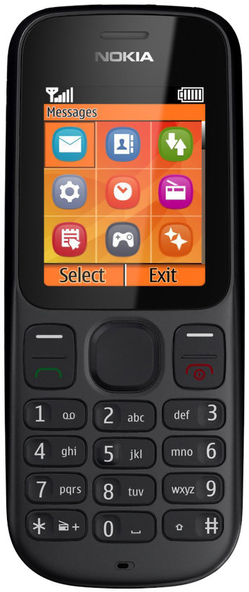 Tele2 Prepaid Nokia 100 Black is nooit meer leverbaar