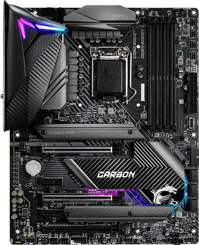 MSI MPG Z490 GAMING CARBON WIFI is nooit meer leverbaar