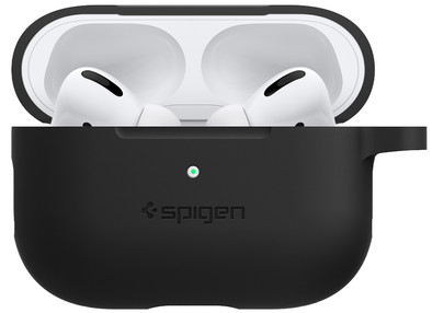 Spigen AirPods Pro Siliconen hoesje Zwart is nooit meer leverbaar