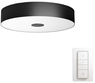 Philips Hue Fair plafondlamp White Ambiance Bluetooth Zwart is nooit meer leverbaar